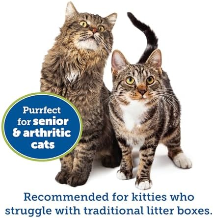 KittyGoHere Senior Cat Litter Box, Large Litter Pan, Storybook Lavender - Image 4