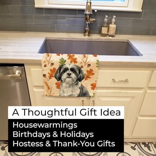 Caroline's Treasures Shih Tzu Dogs Kitchen Towel 15x25 in - Image 5