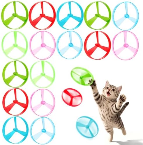 BABORUI Cat Toy Disc, Flying Enrichment Toys by BABORUI