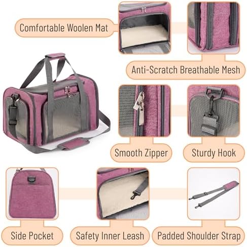 Mr. Pen- Pet Carrier, 17.5" x 11.2" x 11.5", Medium Size - Image 3