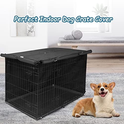 Deblue 42" Dog Crate Cover for Large Wire Crate - - Image 7