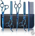 Professional Dog Grooming Scissors Set, 7 Inch/8 Inch Pet Grooming Scissors by Moontay