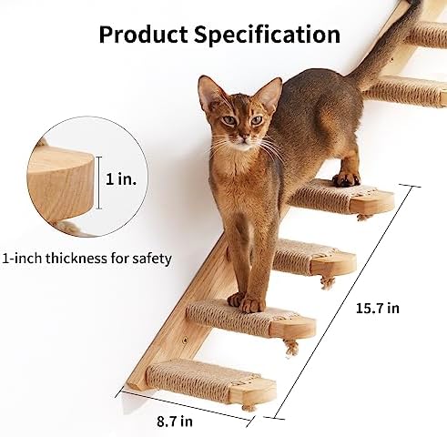 FUKUMARU Cat Climbing Shelf Wall Mounted - Image 2