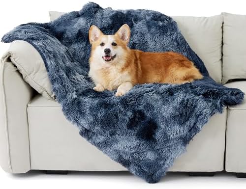 Bedsure Waterproof Dog Blanket for Small Dogs Cats Fluffy Faux Fur - Image 2