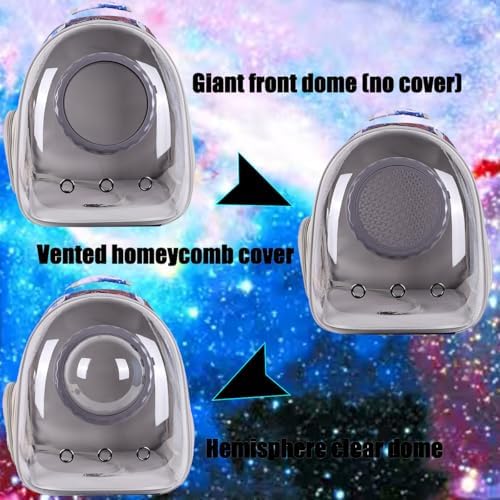 Pet Carrier Backpack for Large Cats and Small Dogs up to 20 Pounds, Space - Image 4
