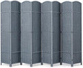 JOSTYLE Outdoor Privacy Screen 8-Panel Folding Room Divider Space Partition by Jostyle