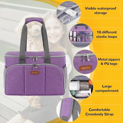 Dog Cat Grooming Bag for Vacuum, Dog Grooming Kit Supplies - Image 6