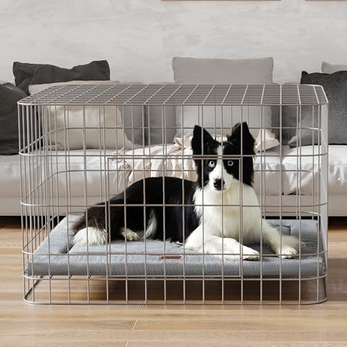 Dog Bed for Crate, Medium/Large Dogs Crate Bed, Washable Dog Beds Kennel Mat - Image 2