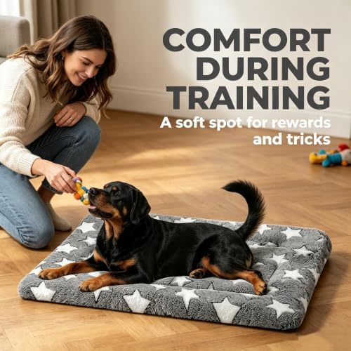 Dog Bed Mat - Comfortable Kennel Pad, Soft Support - Image 5