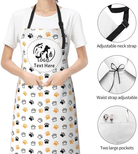 Cowcute Custom Pet Grooming Apron - Image 2