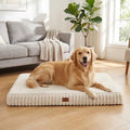 Orthopedic Dog Bed for Large Dog, Waterproof Washable Pet Bed for Crate by DOPEDIO