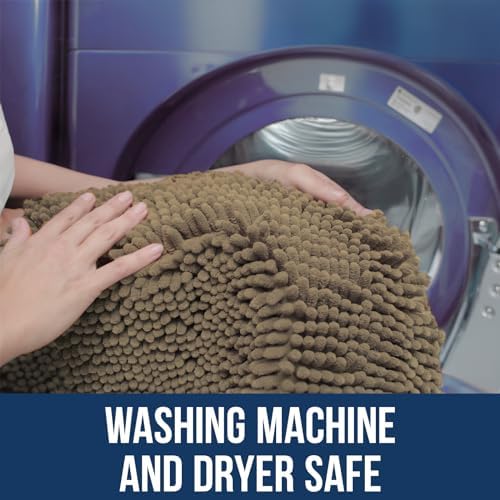Muddy Mat® | Chenille Bathroom Rugs Quick Dry Microfiber Mats Non Slip Washable - Image 4