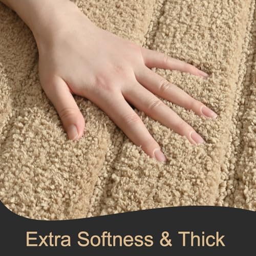 AROGAN Luxury Long Bathroom Runner Rugs 24x72 Inch Bath Rug Non Slip - Image 5