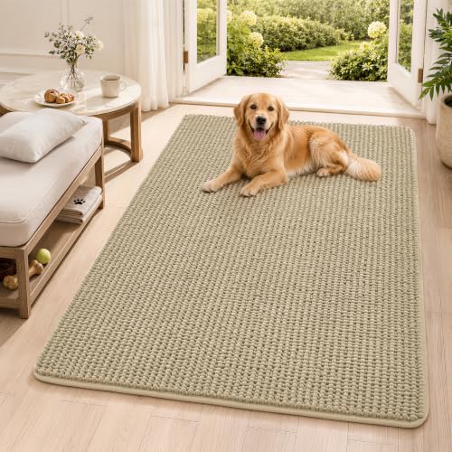 Ophanie Beige Door Mat Runner 60x48, Muddy Mats by Ophanie