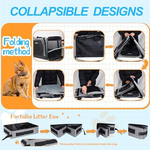 Petskd Extra Large Cat Carrier - Image 6