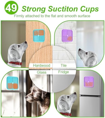 LUKITO 3PCS Lick Mat for Dogs and Cats, Licking Mat - Image 6