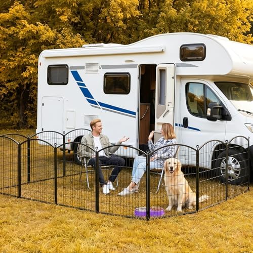 Decorative Garden Fence, 48in x 18ft No Dig Fence - Image 6
