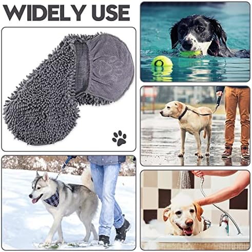Newwiee 4 Pcs Large Dog Towels for Drying Dogs Microfiber Shammy - Image 7