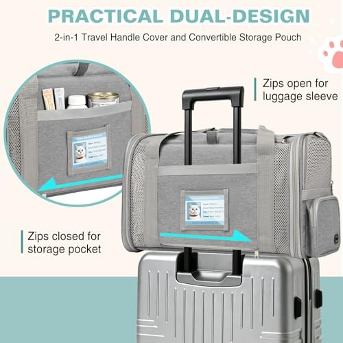 Soft Cat Carrier for Anxious Pets - Image 6
