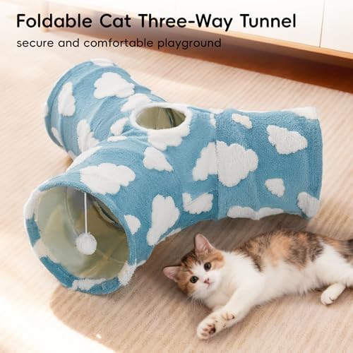 Tempcore Cat Tunnel, 3-Way Collapsible Toy - Image 4