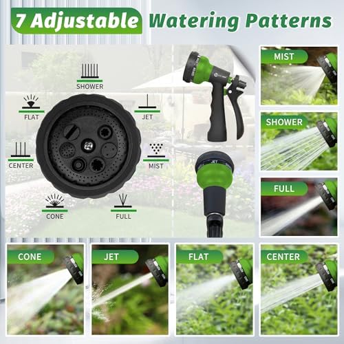 AUTOMAN-Garden-Hose-Nozzle, 2 Pack ABS Water Spray Nozzle - Image 2
