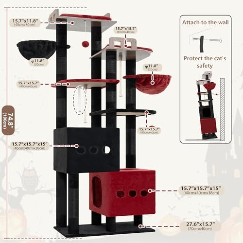 Gitelsnour Sturdy Cat Tree Tower - Image 6