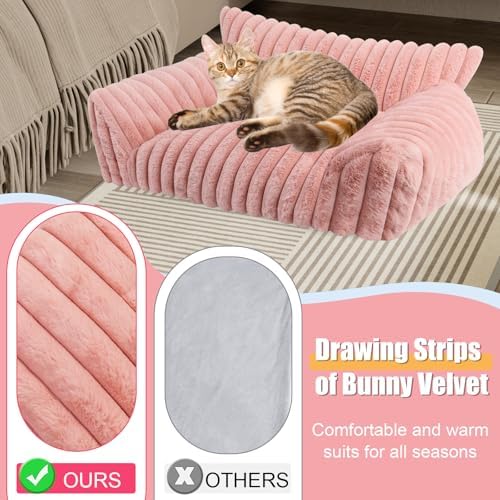 Cute Cat Couch Bed for Indoor Cats, Dog Beds for Small Dogs Couch - Image 4