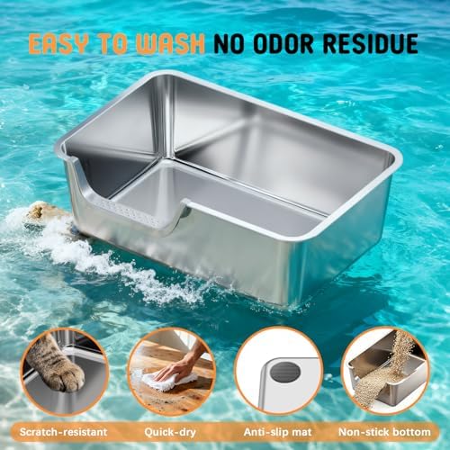 Stainless Steel Litter Box - Image 6