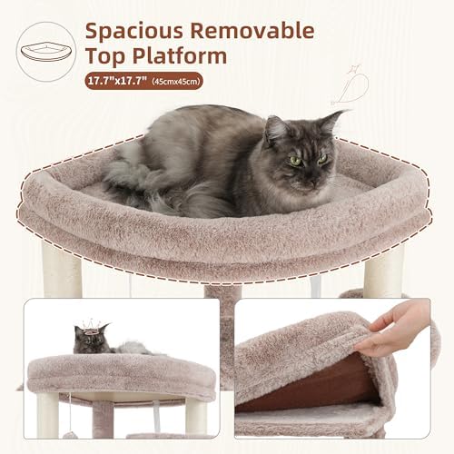 Gitelsnour Corner Cat Tree, All Sisal Multi-Cat Scratching Posts GCT035MU - Image 3