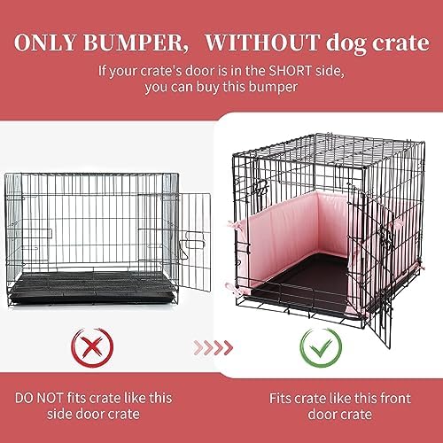 Hombys Dog Crate Bumper with Ties - Image 3