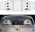 Car Dog Barrier for SUV Adjustable Heavy-Duty Steel Pet Divider Gate by OUSHENG