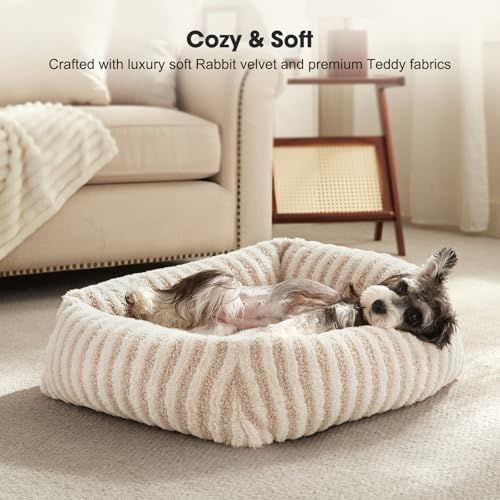 MIXJOY Dog Bed for Medium Sized Dogs, Washable Medium Dog Beds - Image 3