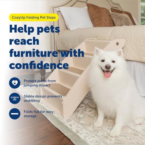 PetSafe CozyUp Folding Dog Stairs - Image 2