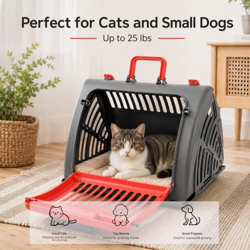 Foldable Portable Pet Carrier, Cat Carrier - Image 6