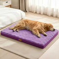 Patas Lague Orthopedic Large Dog Bed Pet Crate Mat 42''X28'' Purple by PatasLague