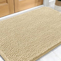 OLANLY Dog Door Mat for Muddy Paws 34x21, Super Absorbent Chenille Mud Mat by OLANLY