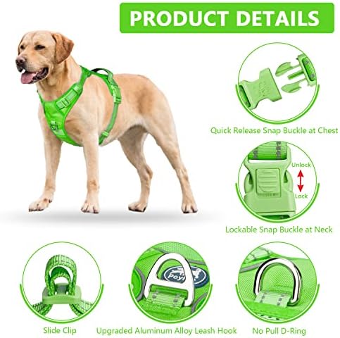PoyPet No Pull Dog Harness, Reflective Vest - Image 5