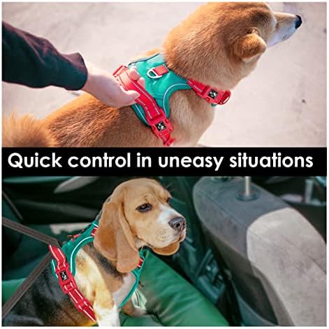 PHOEPET No Pull Dog Harness, Unique Colors Reflective Adjustable Dog Vest - Image 5