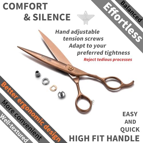 High-end Professional Dog Grooming Scissors Pet Grooming Shears 7 Inches - Image 4