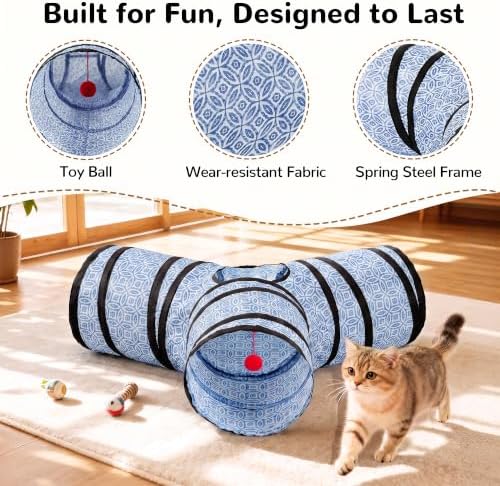 Tempcore 3 Way Collapsible Cat Tunnel - Image 5