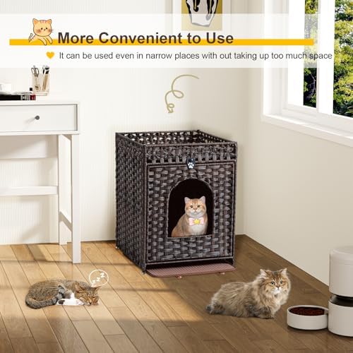 Snughome Cat Litter Box Enclosure Furniture Hidden - Image 4