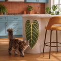 Sisal Botanical Leaf Cat Wall Scratcher by Unknown