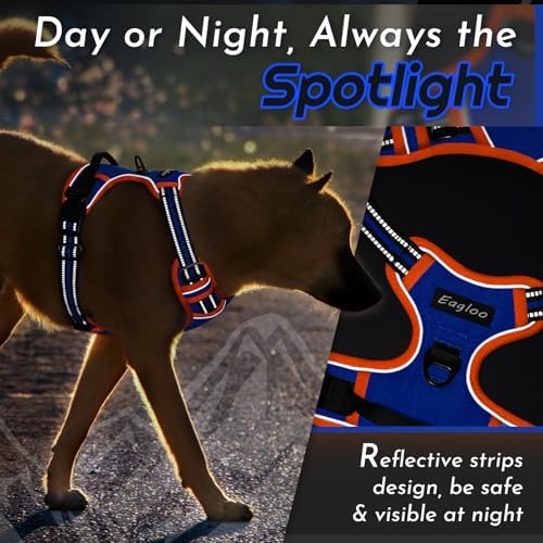 Eagloo Dog Harness for Large Dogs, No Pull Pet Vest - Image 7