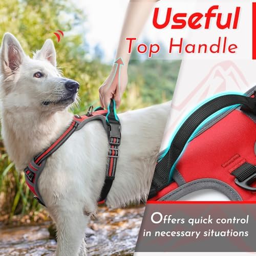 Eagloo Dog Harness for Large Dogs, No Pull Pet Vest - Image 4