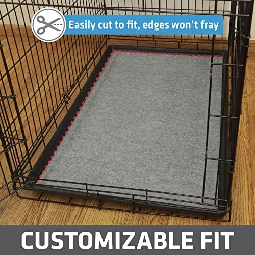 Drymate Dog Crate Mat Liner, Absorbs Urine, Waterproof, Washable Puppy Pee Pad - Image 4