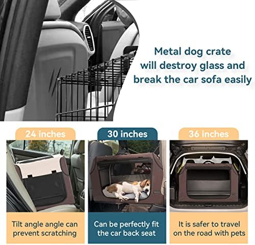 PETSFIT Soft Dog Crate, Travel Dog Crate - Image 5