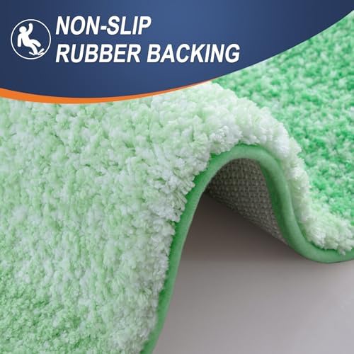 OLANLY Bathroom Runner Rug 47x24, Extra Soft Absorbent Microfiber Bath Rugs - Image 4