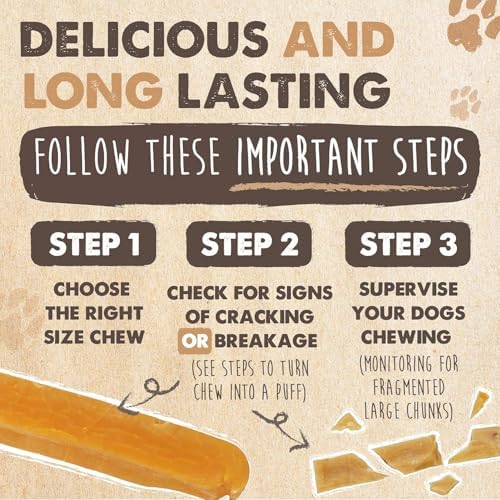 Mighty Paw Yak Cheese Chews for Small Dogs, 12 Pack - Image 6