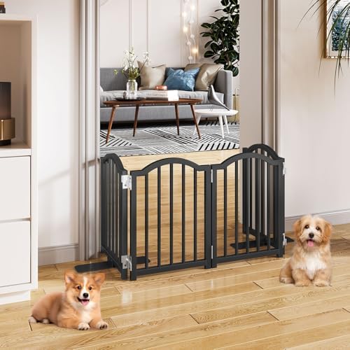 Snughome Short Dog Gate Indoor, Expands Up to 48’’ Wide Foldable Pet Gates - Image 6