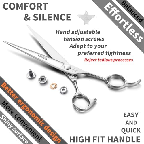 High-end Professional Dog Grooming Scissors Pet Grooming Shears 7.5 Inches - Image 4